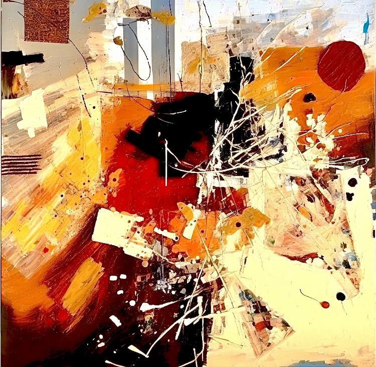 Abstract, Morning Drive Into the City