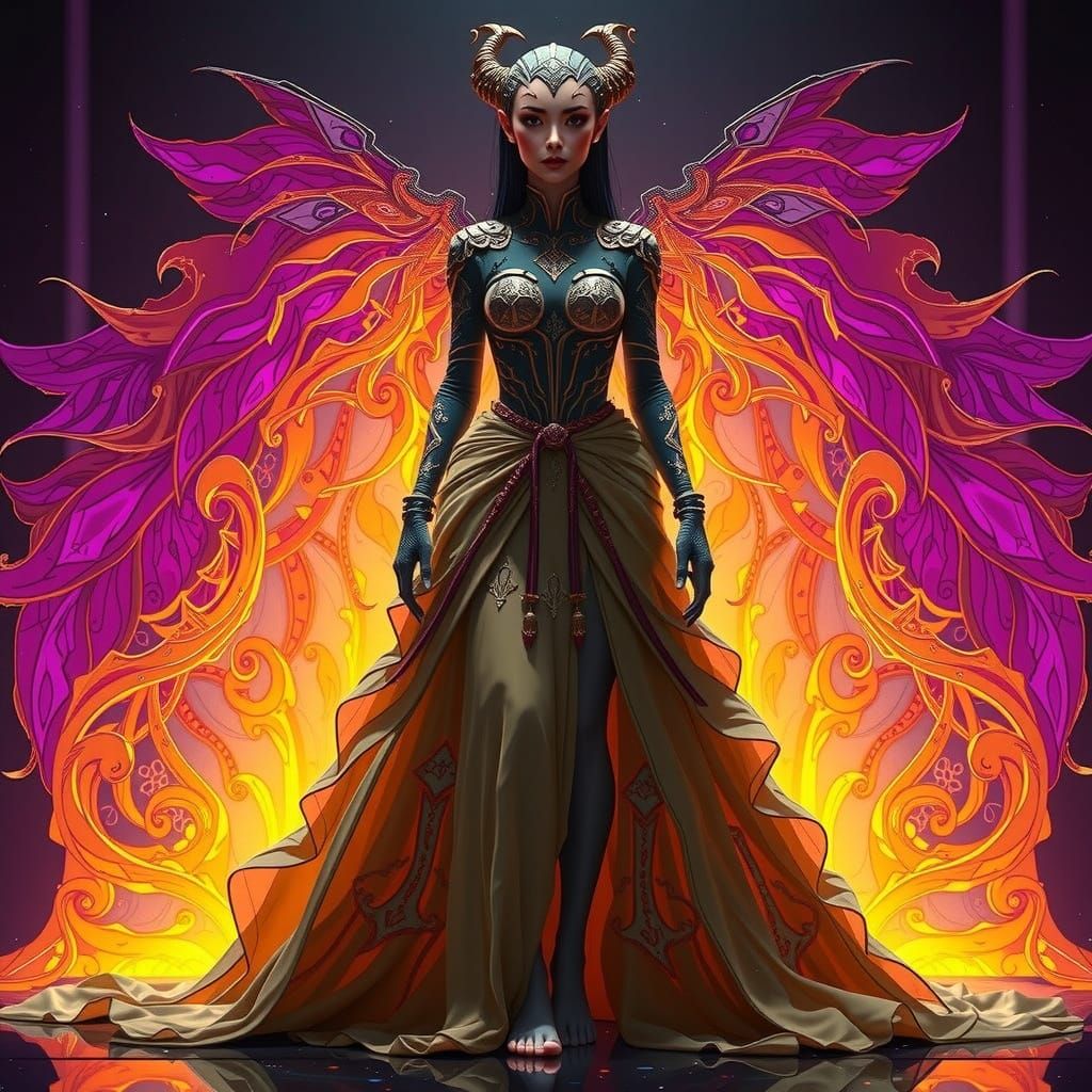 Alien Bride: Fusion Of Klingon & Vulcan Female