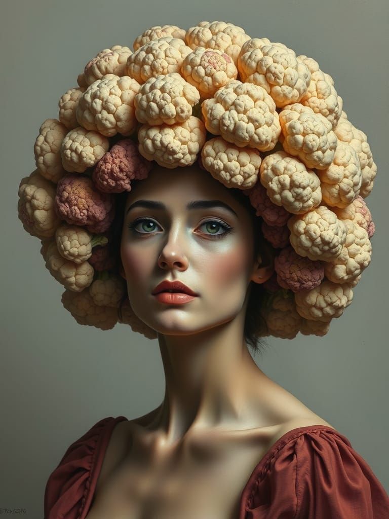 cauliflower headwear