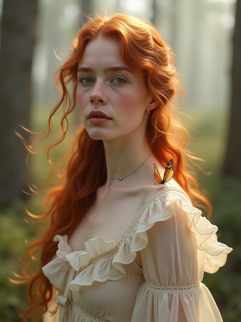 Ginger hair