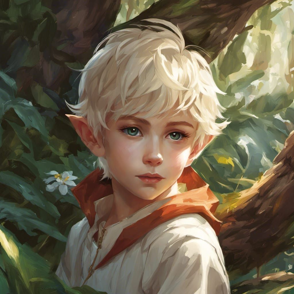 Cute Modern Boy Elf Ai Generated Artwork Nightcafe Creator