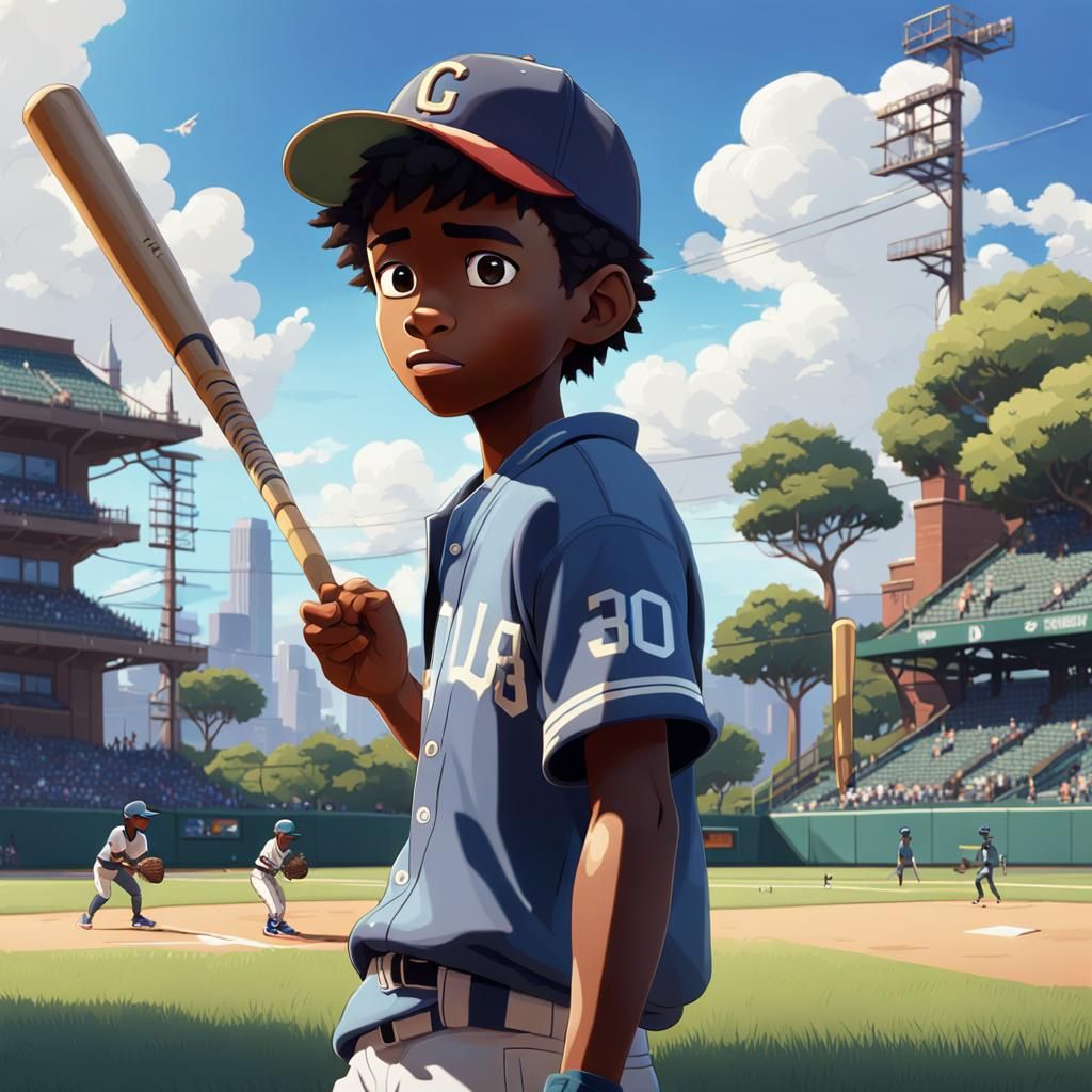 Baseball  by @delgael