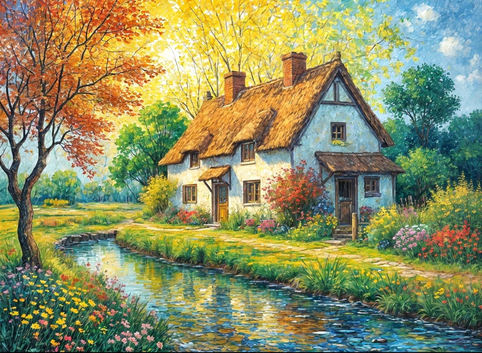 Summer Afternoon  by @Dabbler