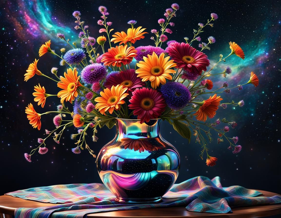 a colorful flower bouquet