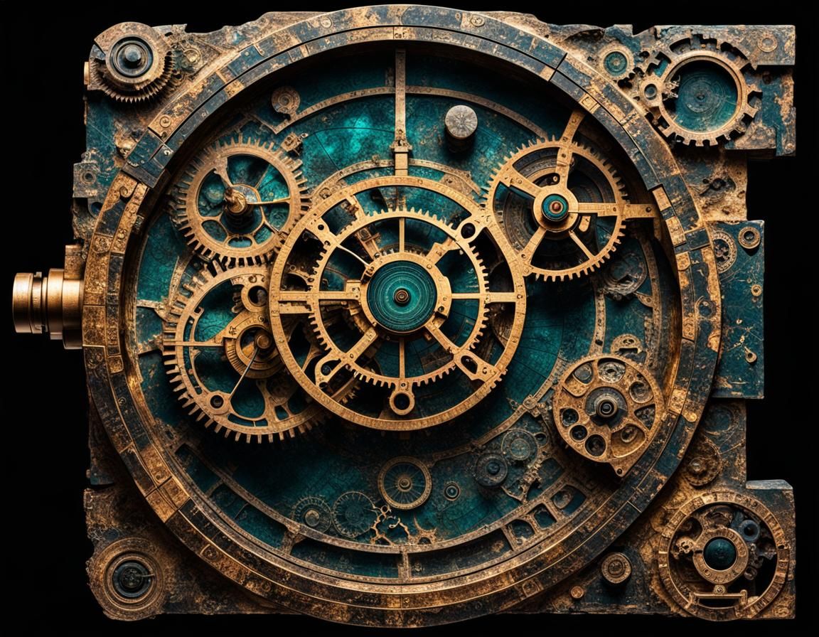 Antikythera Mechanism - AI Generated Artwork - NightCafe Creator