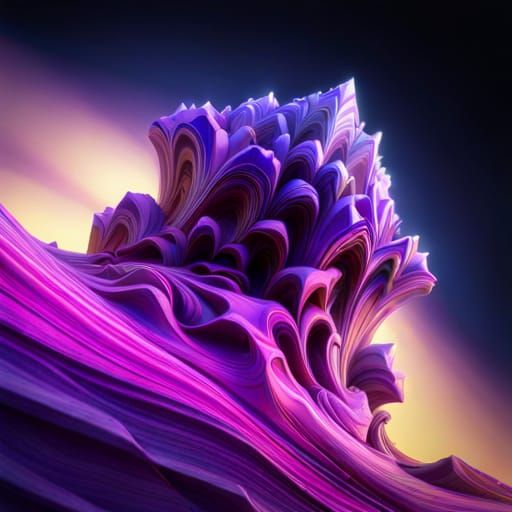 A close up of a purple mica crystal pole, different shades of purple, 64 megapixels,vibrant colors, rich texture, intricate detail, photo re...