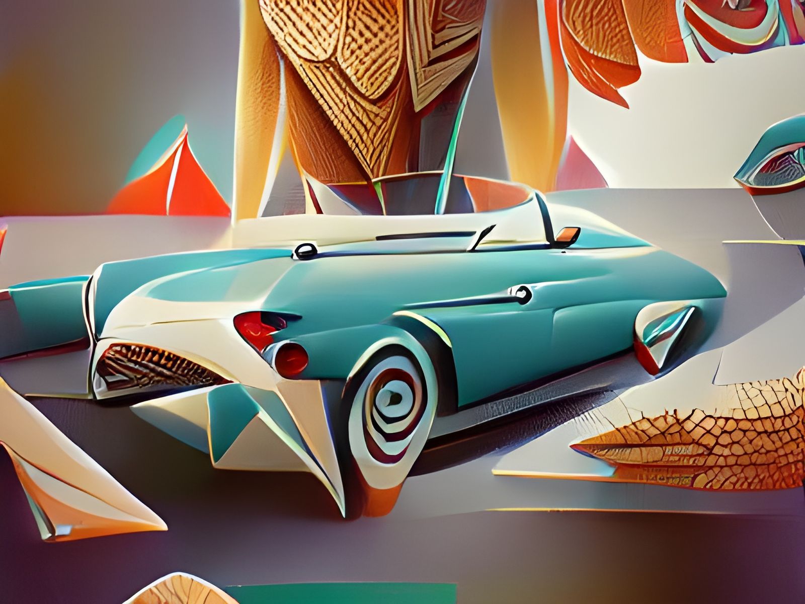 ‘50s Thunderbird Convertible Coupe