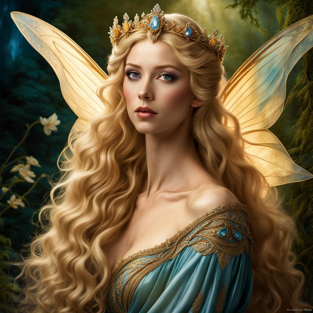 Queen Titania - AI Generated Artwork - NightCafe Creator