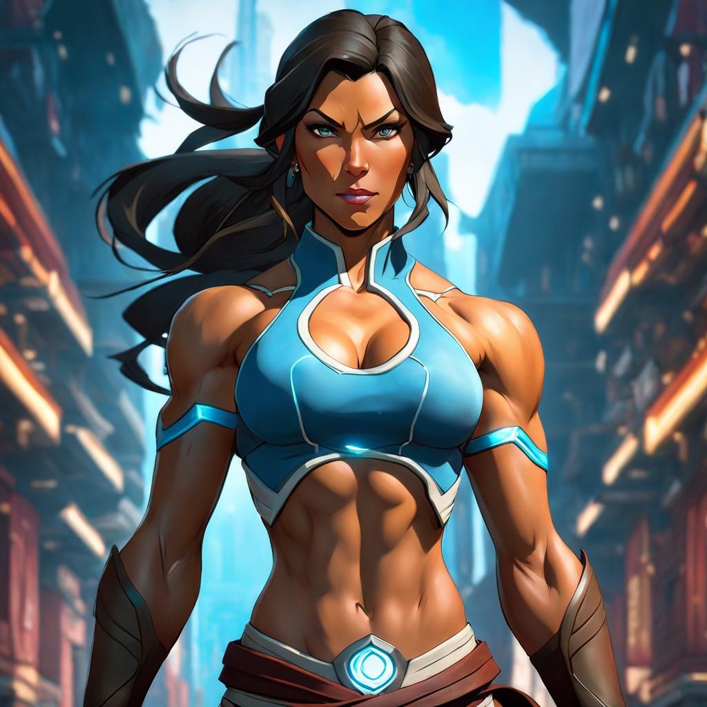 Avatar Korra - AI Generated Artwork - NightCafe Creator