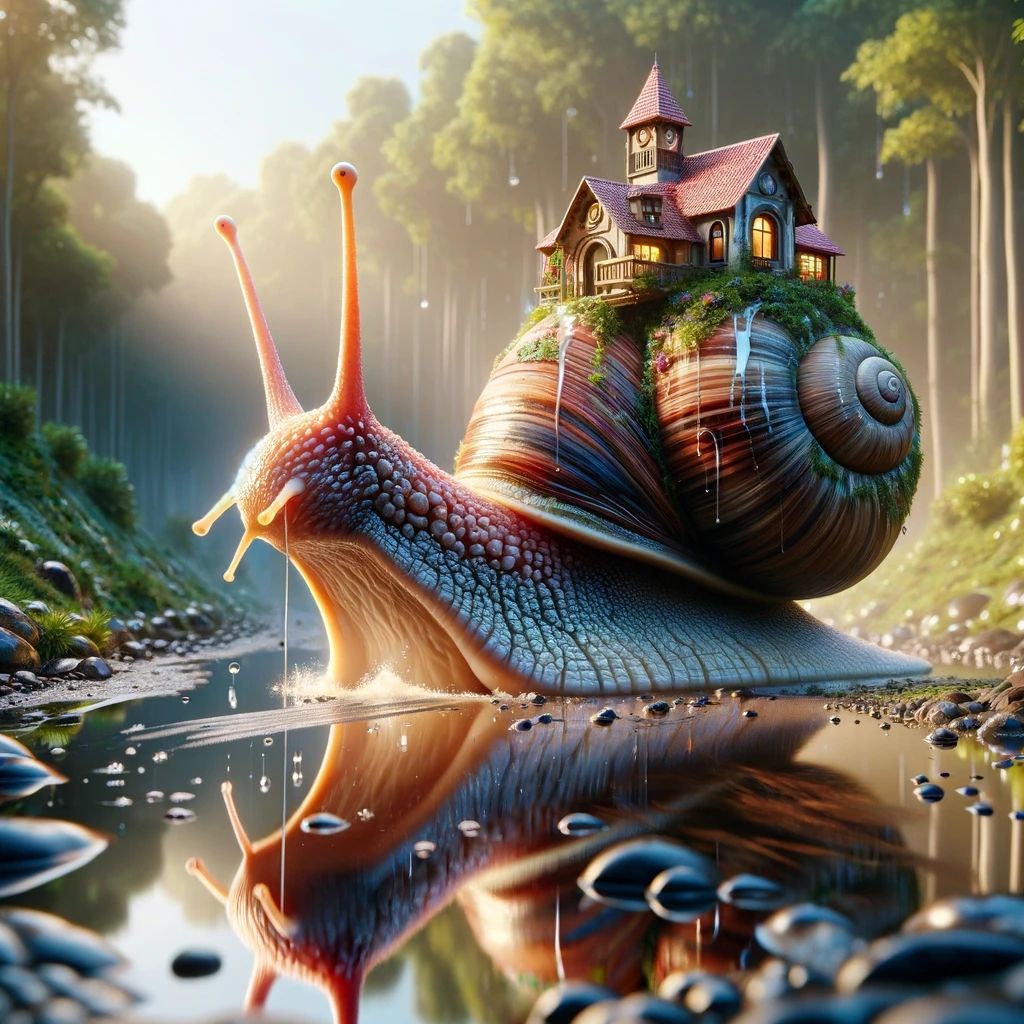 Snail house  by @Mrbubu