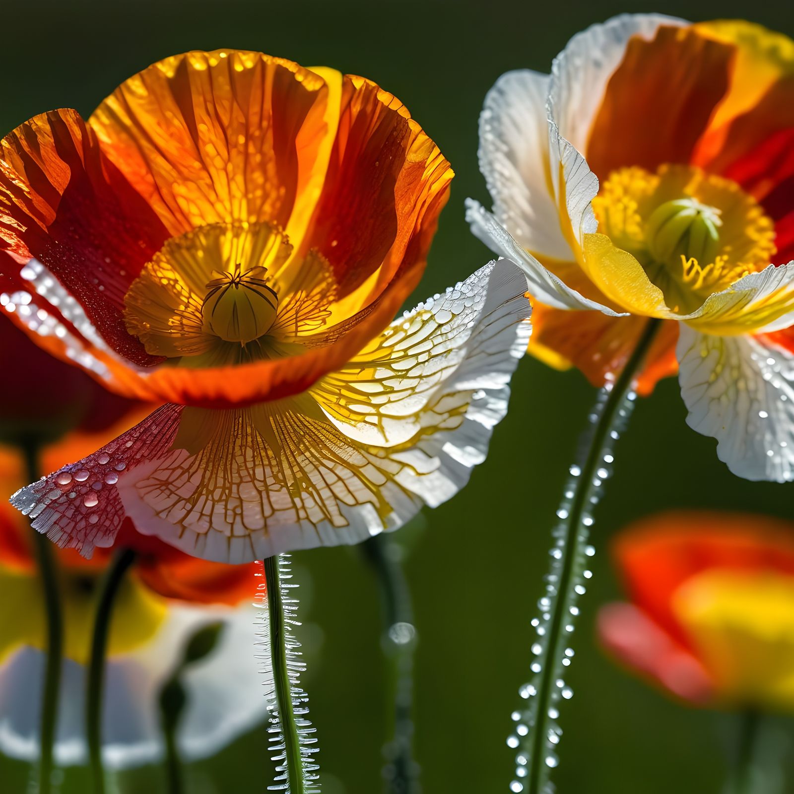 Iceland Poppies  by @Brian