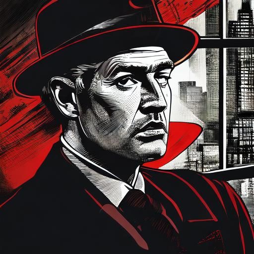 <lora:Film Noir 2D SD15:1.0>
Interior of a New York penthouse. Maximalist interior design, with a view of the city skyline. Film noir, vecto...