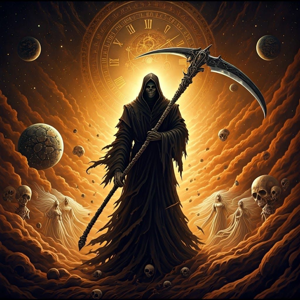 The Grip Reaper Awaits  by @MonFleurEyes   