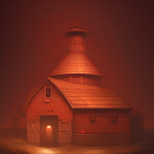 red barn