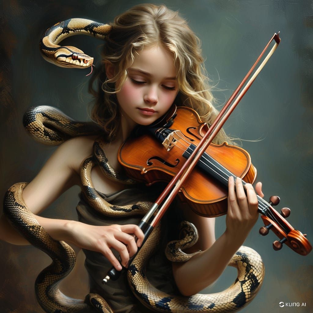 Snake and Violine