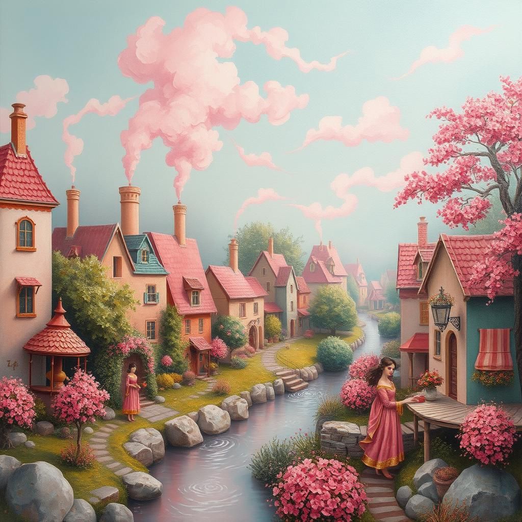 A fairytale village