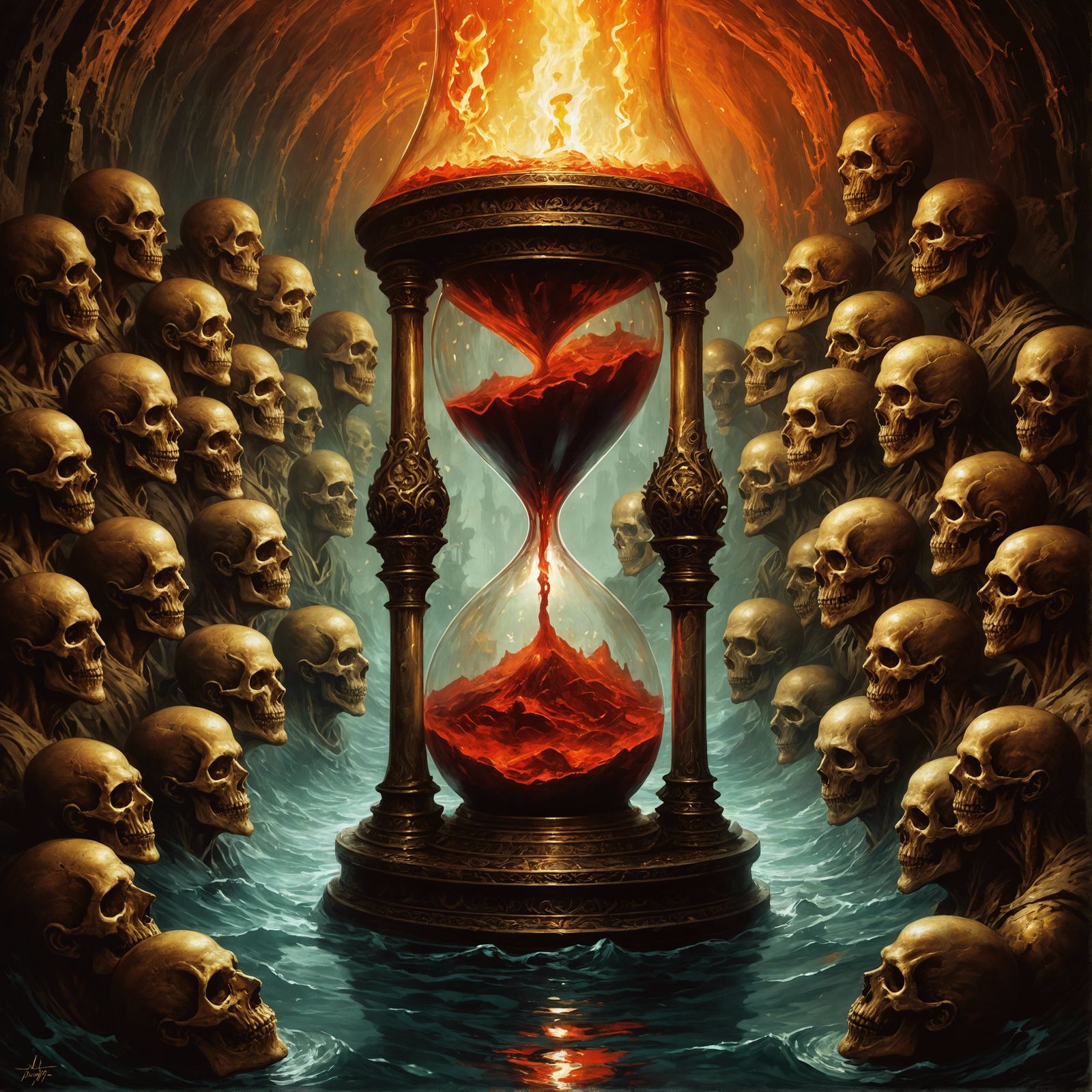 Trippy Hourglass Gone Wild