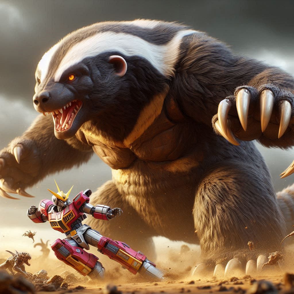 not even the Megazord will be enough to defeat the Honey Bad...