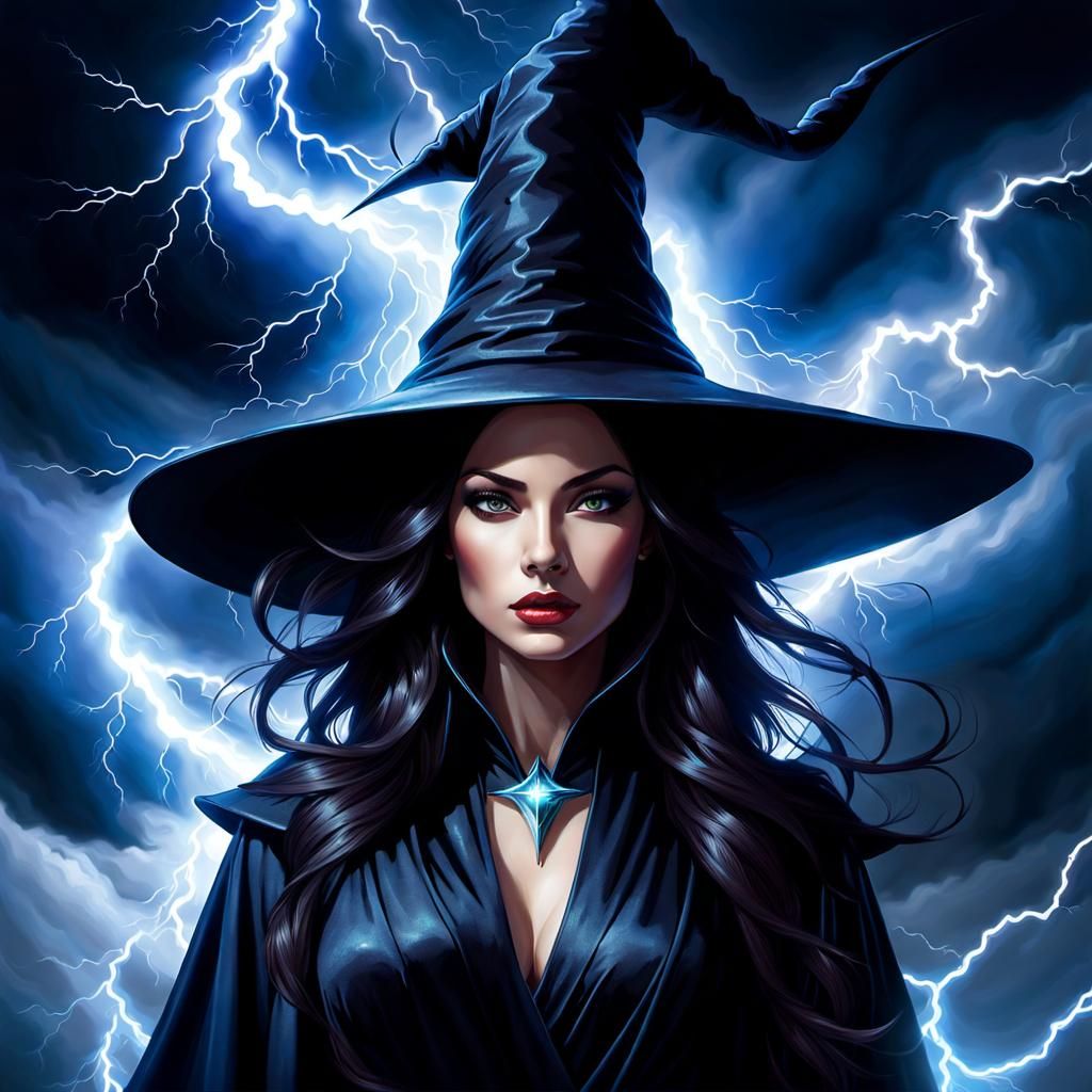 A storm witch