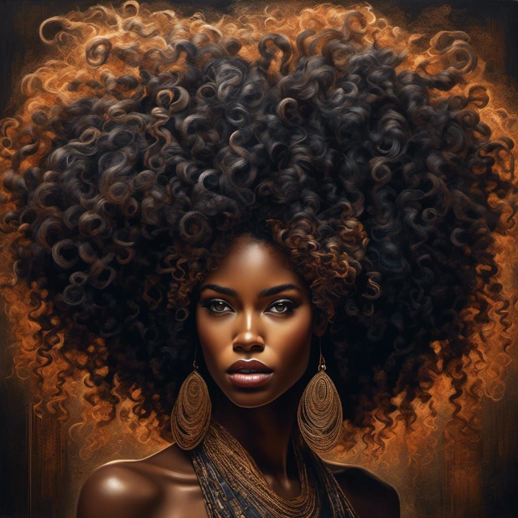 <lora:NC Hyperreal:1.0> "A striking portrait of a woman with...