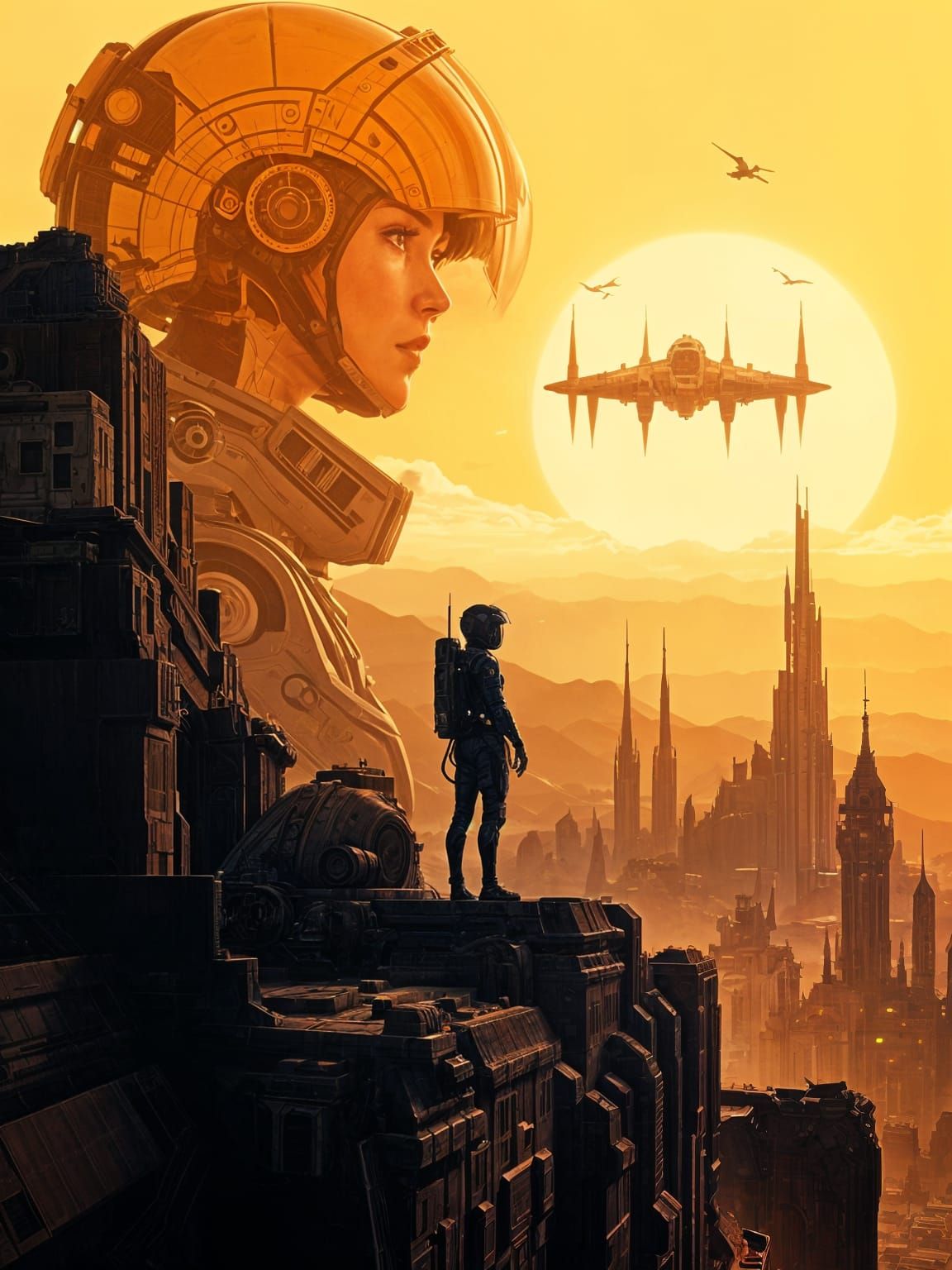 Galactic Whispers  by @Kal Luir