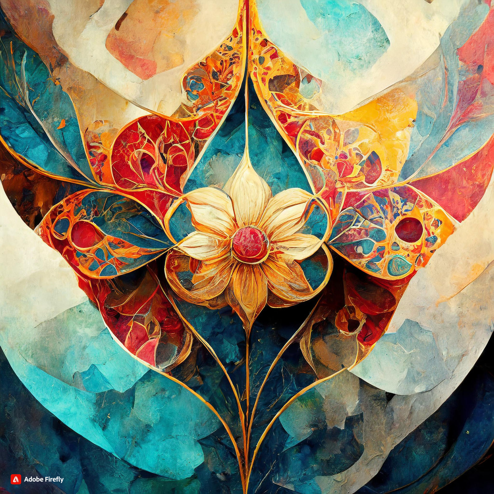 Fusion of minimalism, abstract and hyperrealism 2