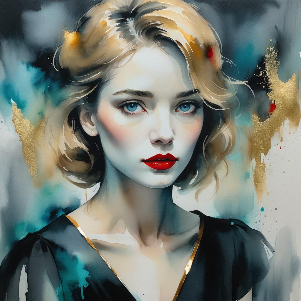 Melancholic   by @Rose