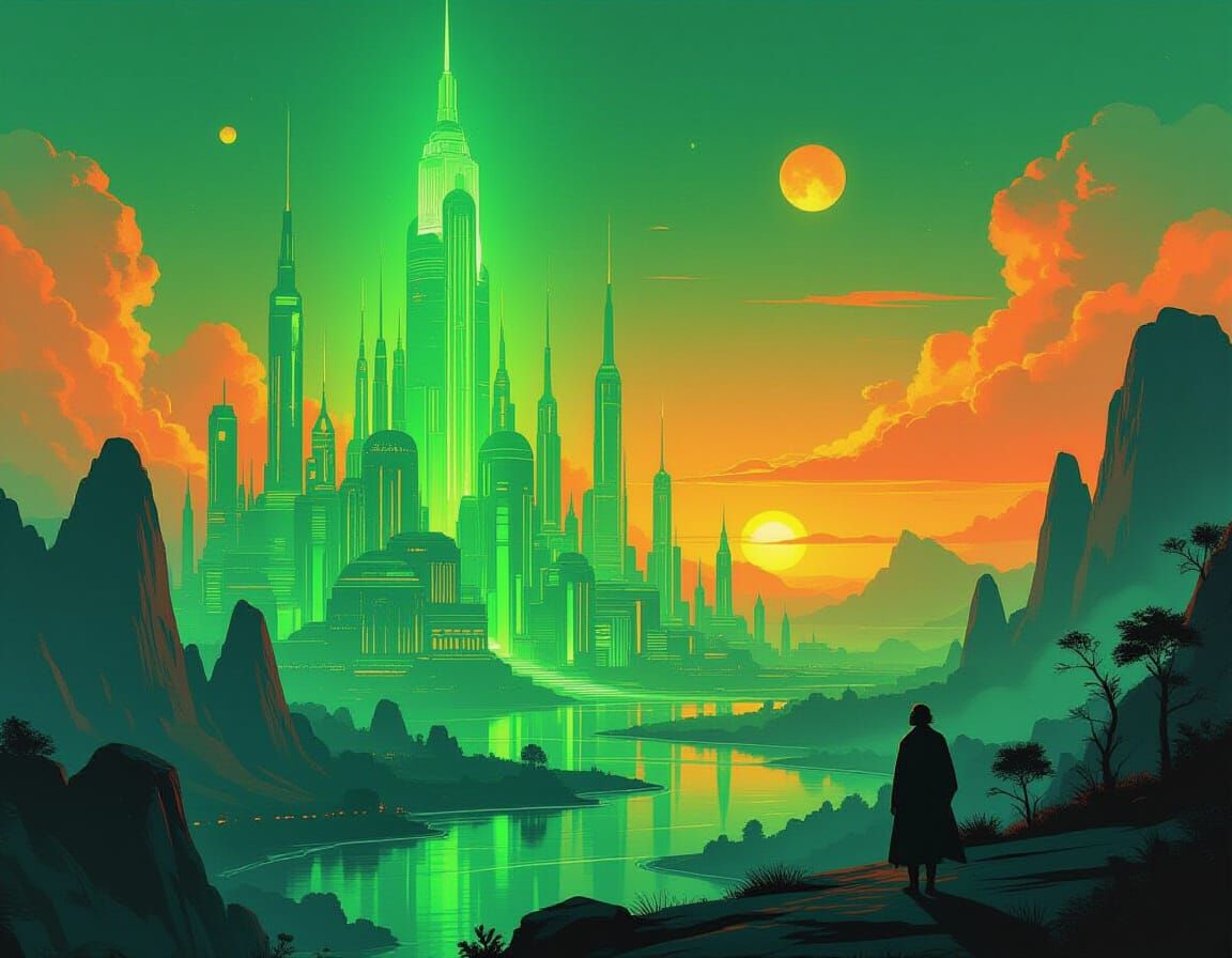 Neon Fantasy  by @Echoes Sora