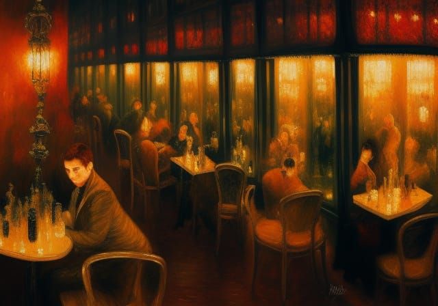 French café