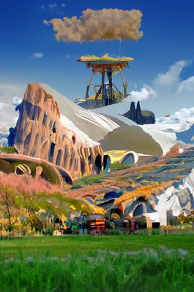 The Mighty Miners Mountainside landscape