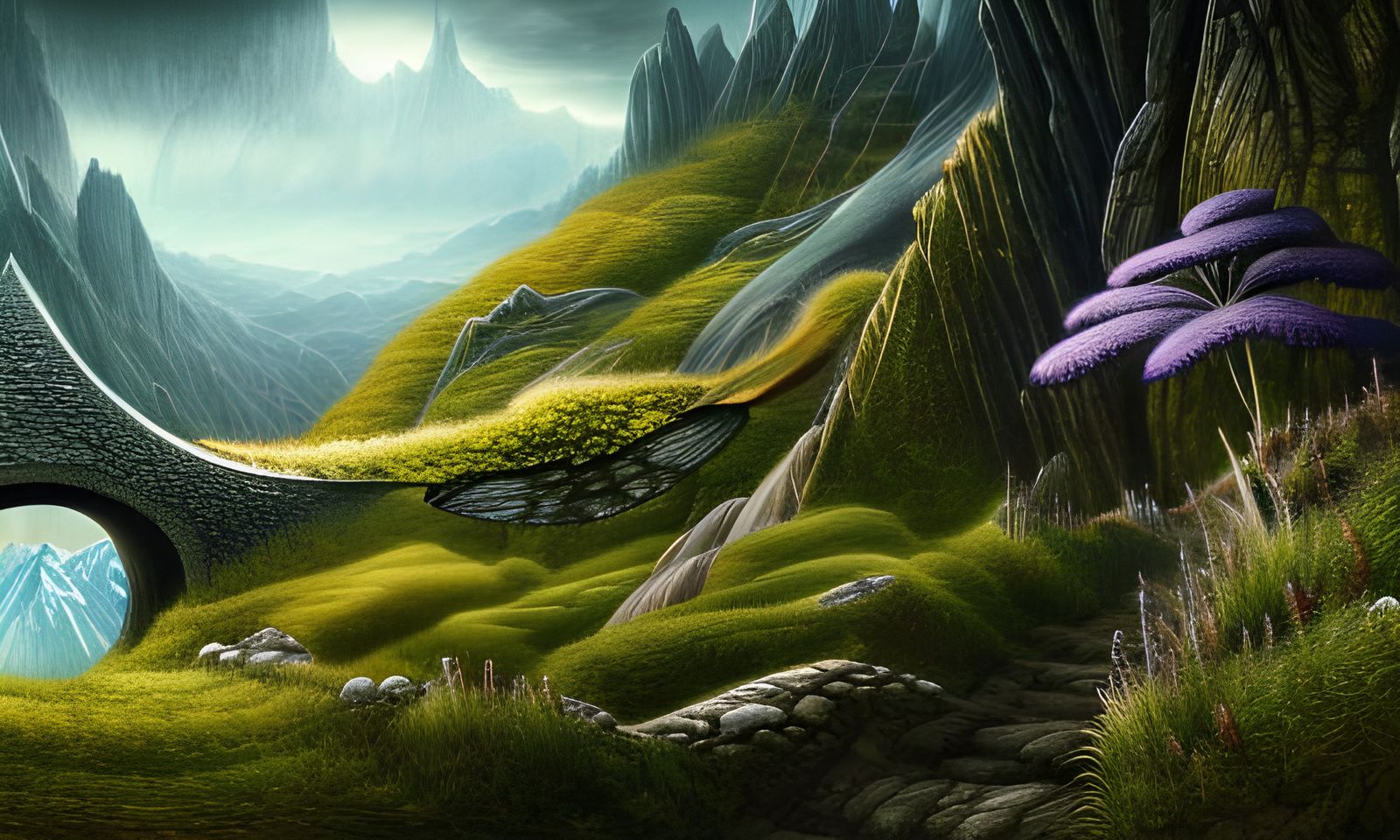 "Lord Of the Rings' Landscape