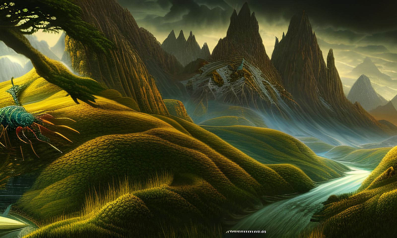 "Lord Of the Rings' Landscape