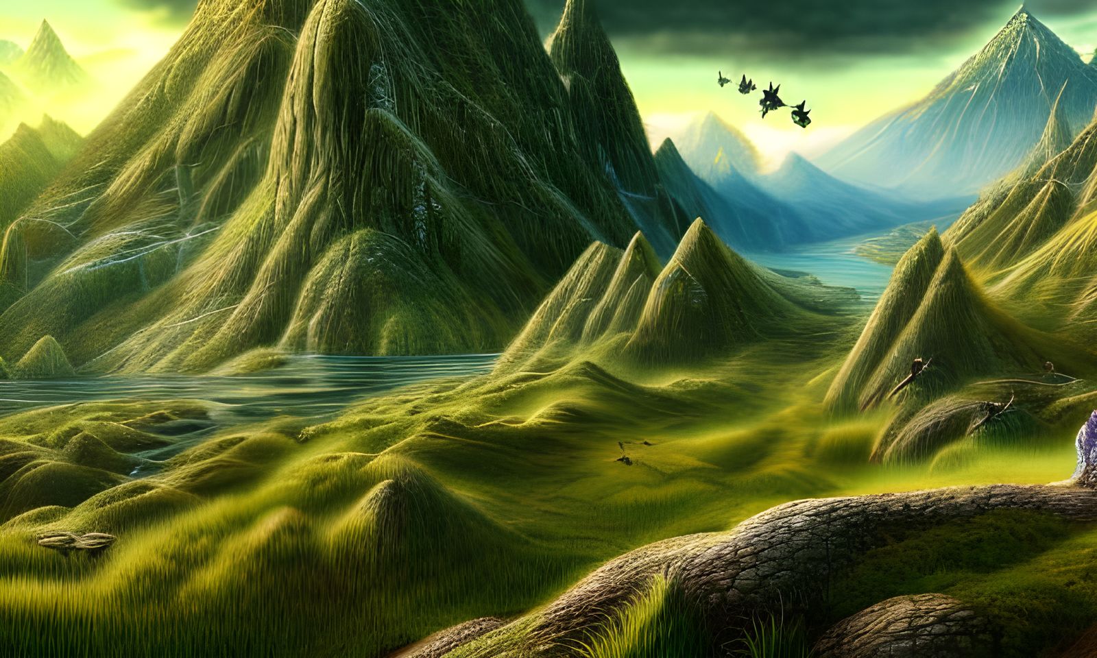 "Lord Of the Rings' Landscape
