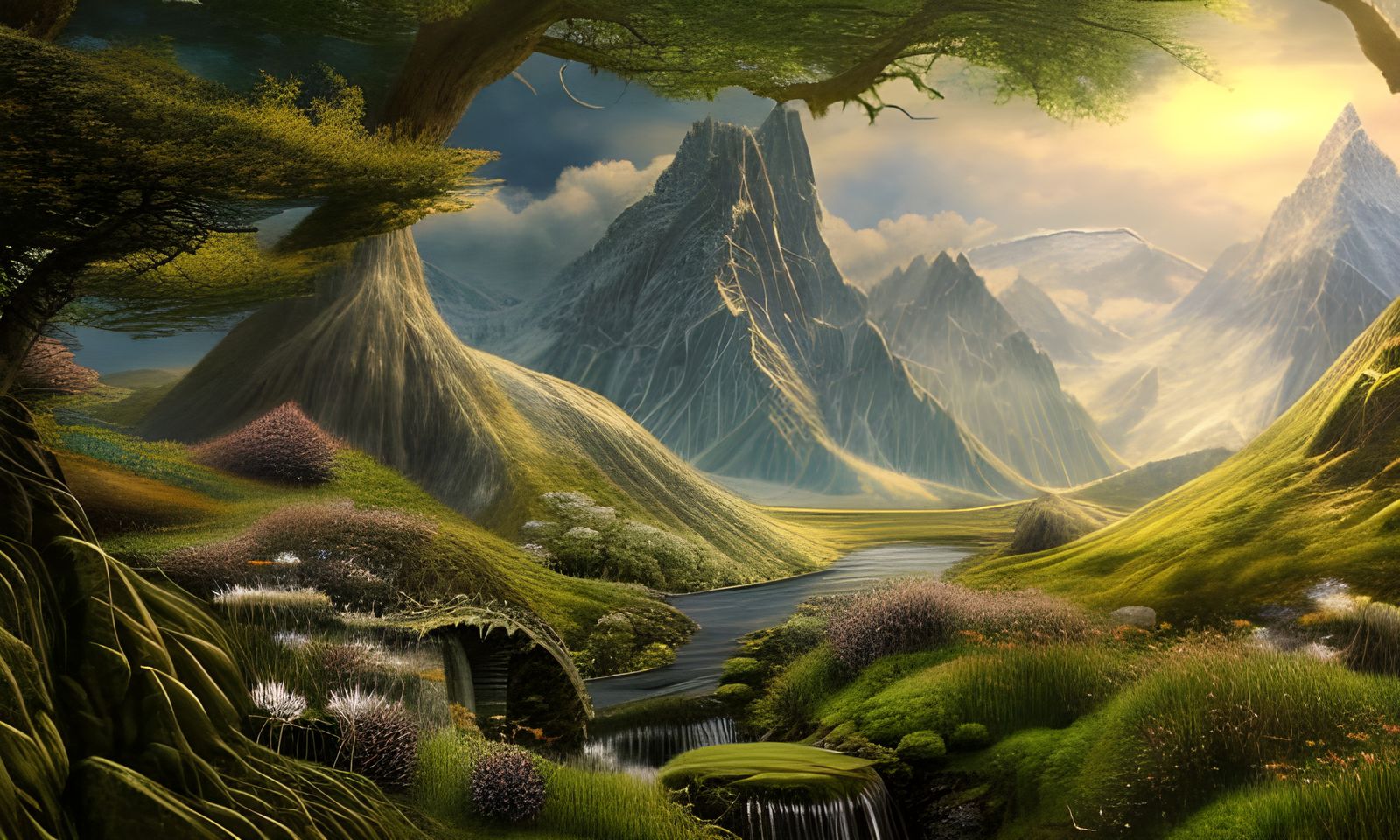 "Lord Of the Rings' Landscape