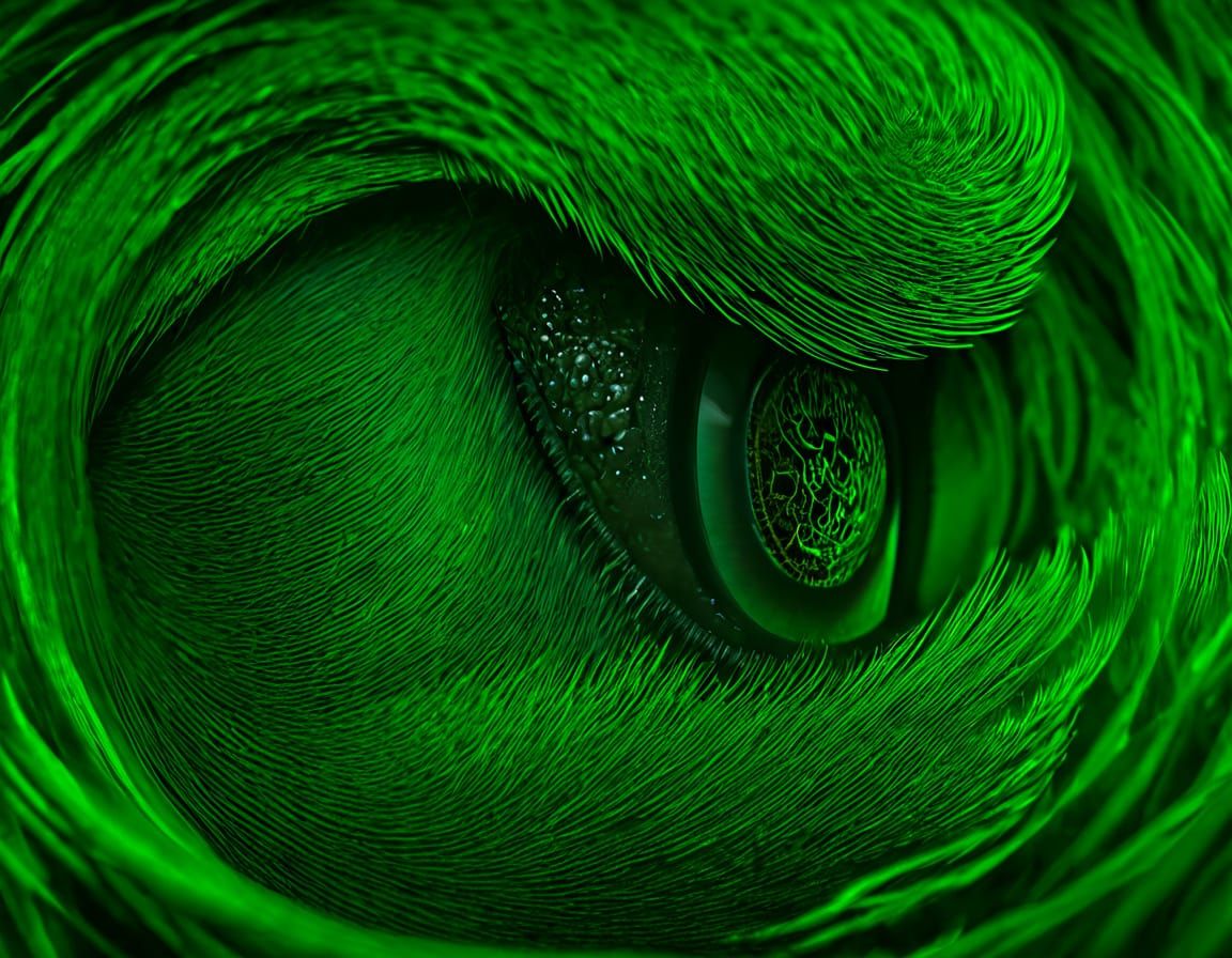 Serene Emily Cooper in Leopard Print Suit, Nighttime Landsca...