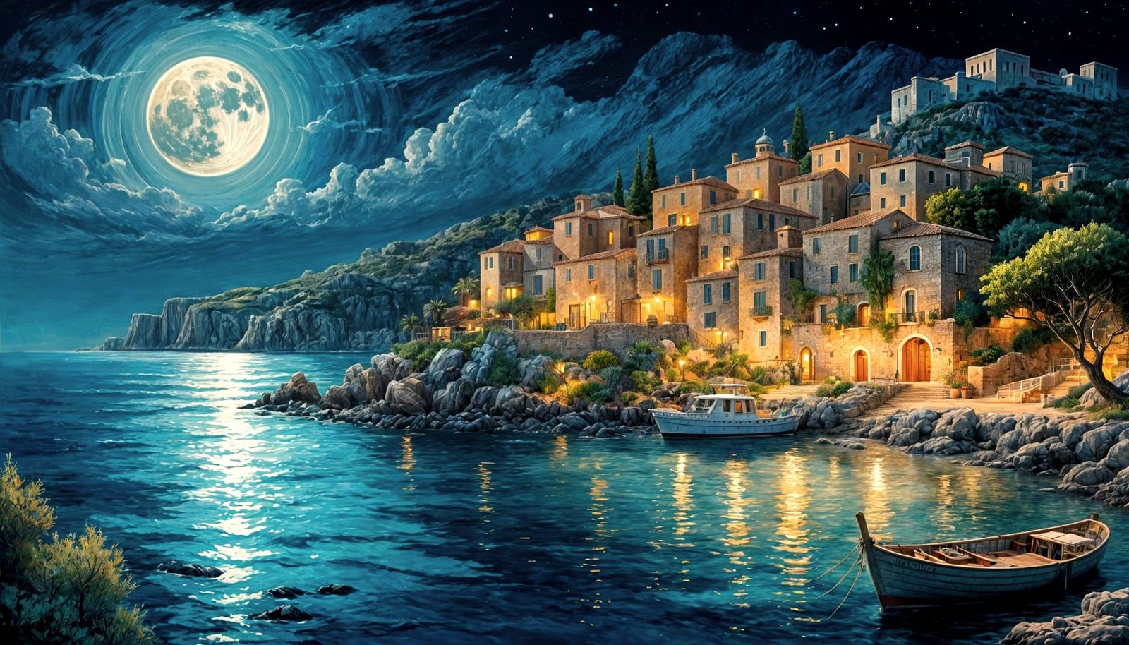 Serenade of the Sea and Moon - 9 likes  by @denny_b