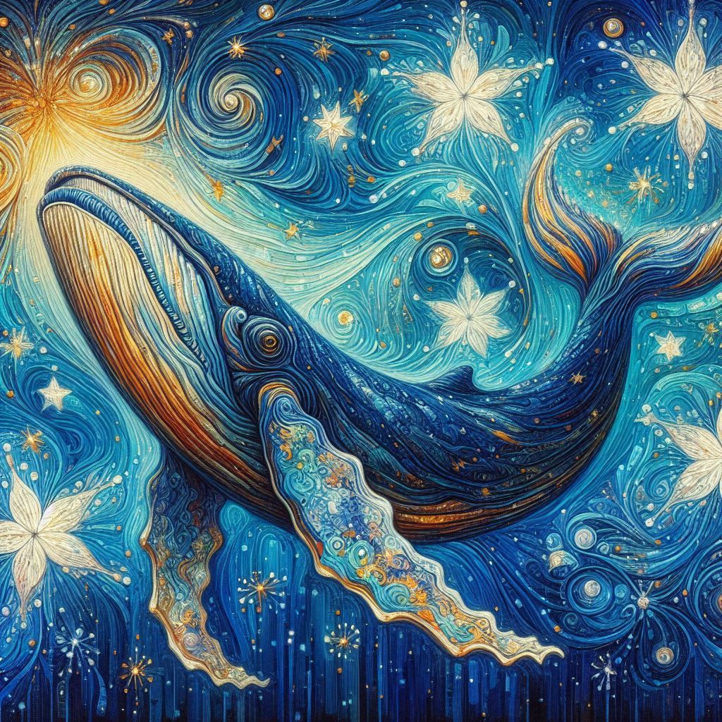 Great White Starry Night