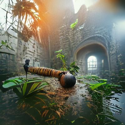 Bunglo in jungle