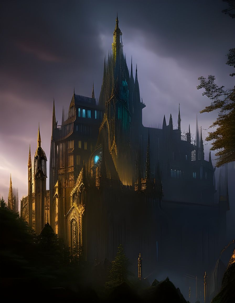 Castle - AI Generated Artwork - NightCafe Creator