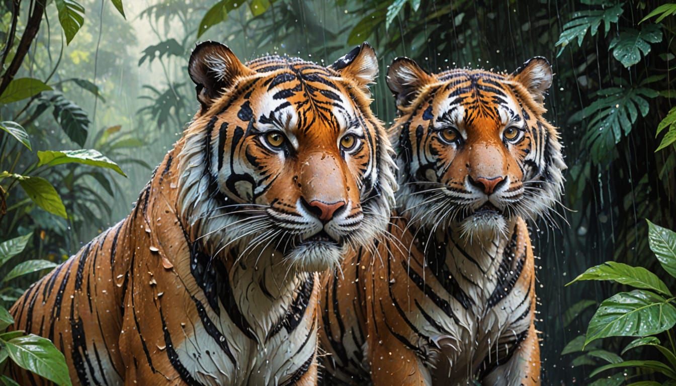 Rain is Perfect for These Ultimate Predators  by @Janet Brien