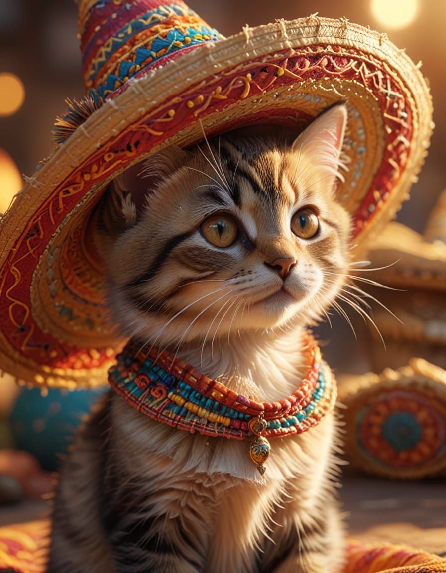 Animals in Sombrero's  by @jk