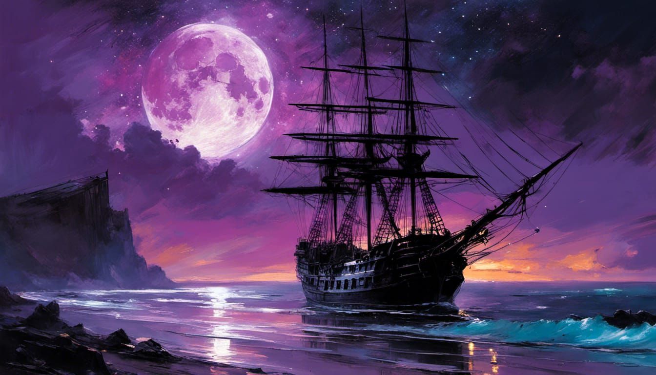Purple Night  by @BrazilIAn_Nerd