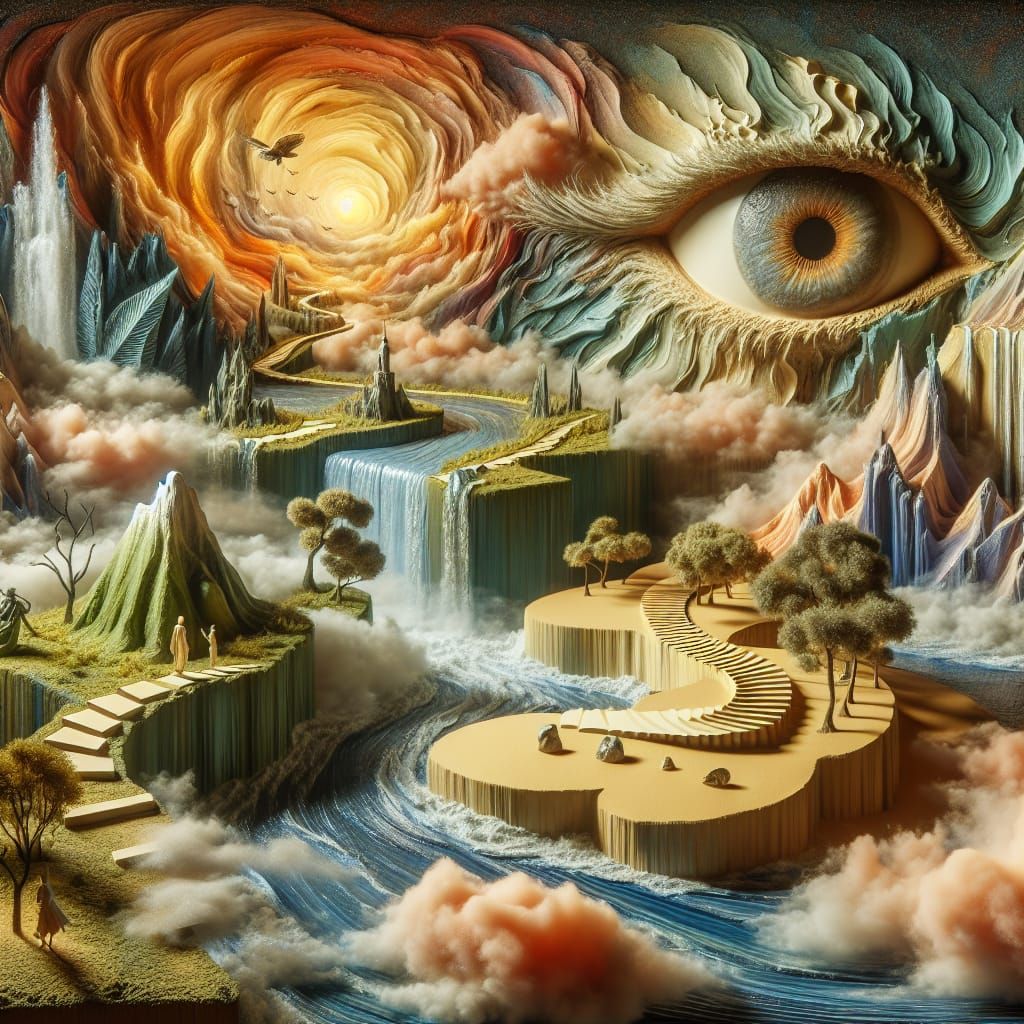 Surreal valley   by @Ideal