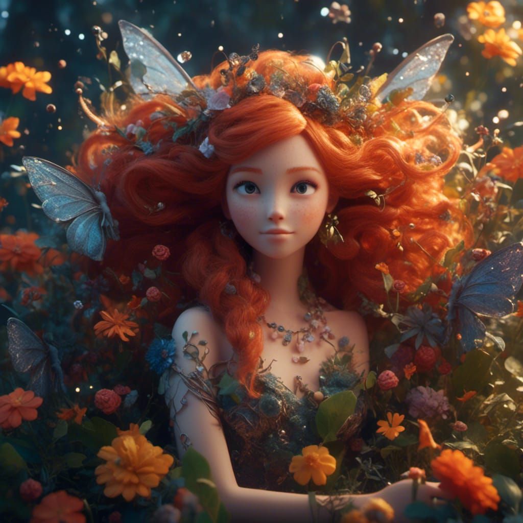 orange fairy
