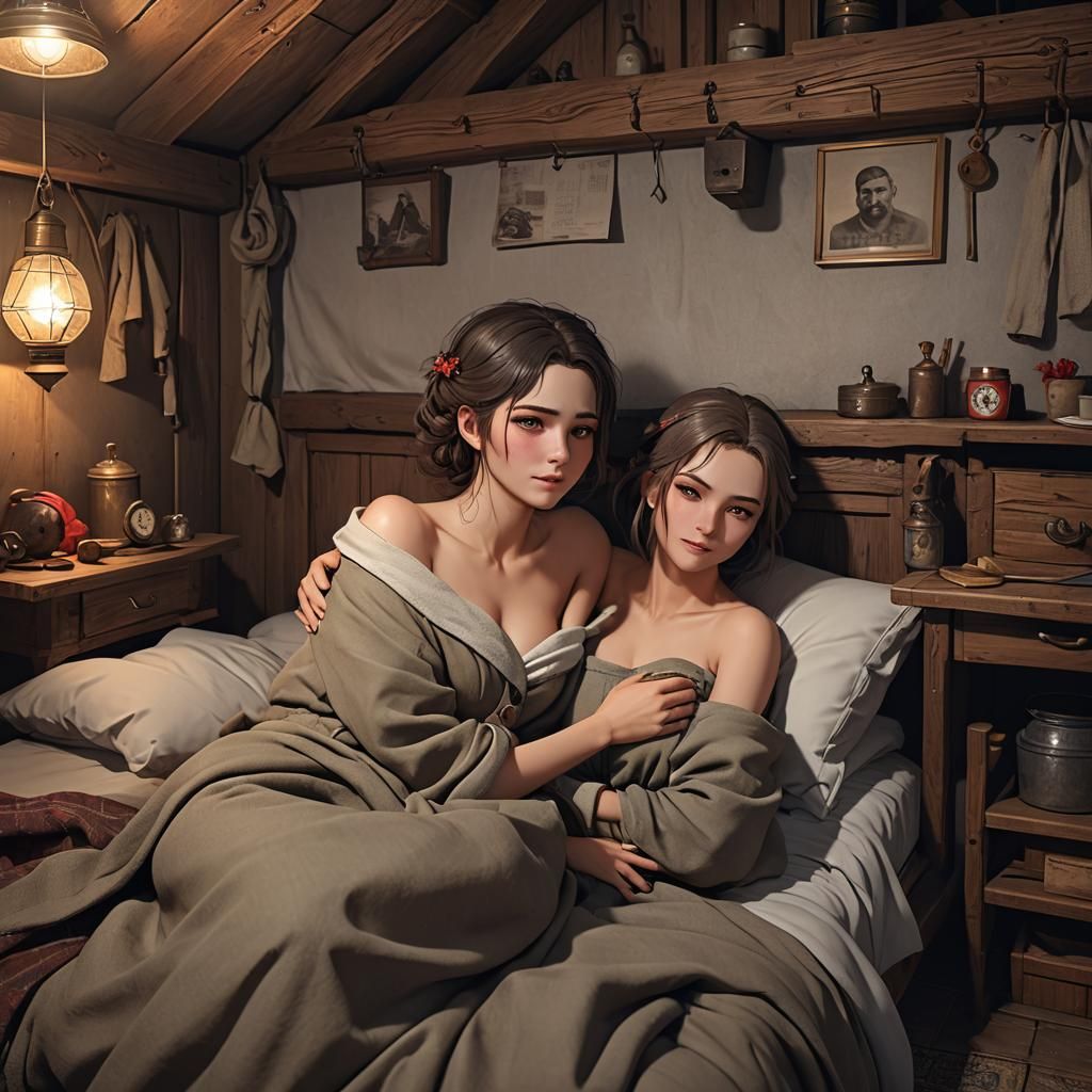 Elena and Natalia  by @anonymous