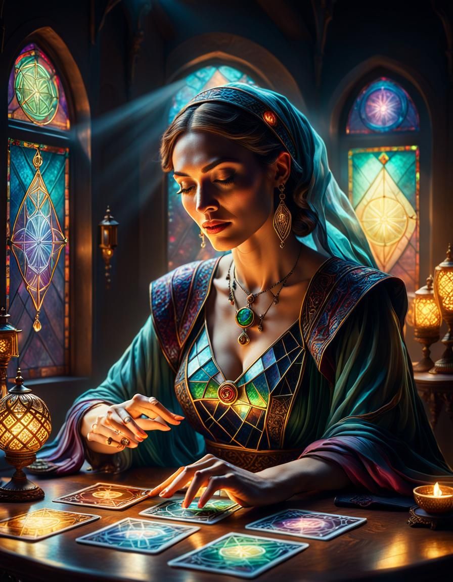 The Fortune Teller - AI Generated Artwork - NightCafe Creator