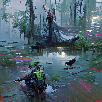 Swamp, by Wadim Kashin