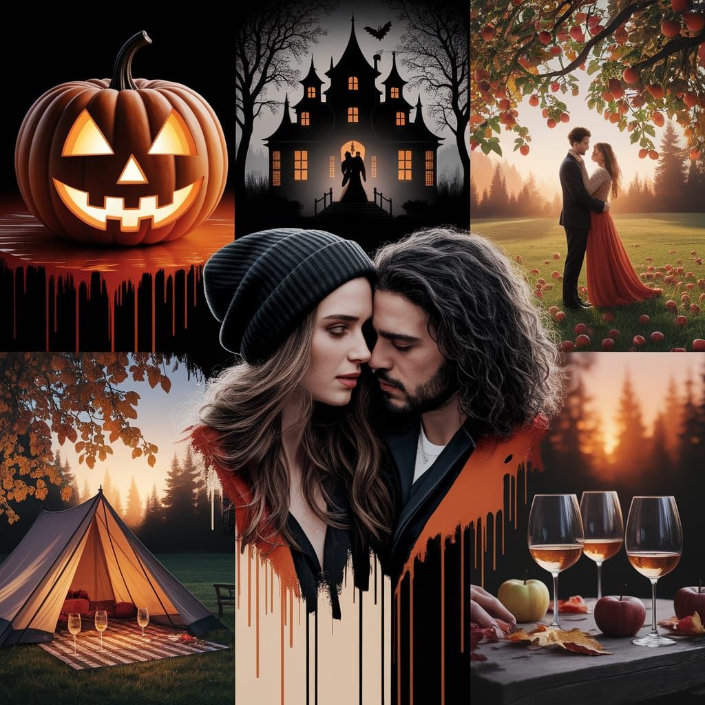 Autumn Date Night Collage   by @Chica Bean