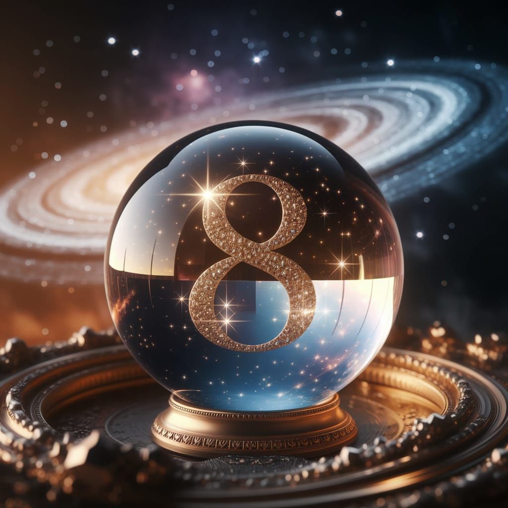 8 is a lucky number in China, symbolizing wealth.  by @Chiffa