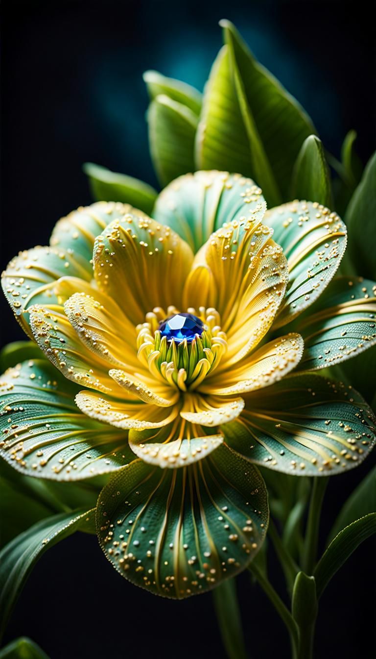 Glamorous Glow-Worm Jewelry in Full Bloom